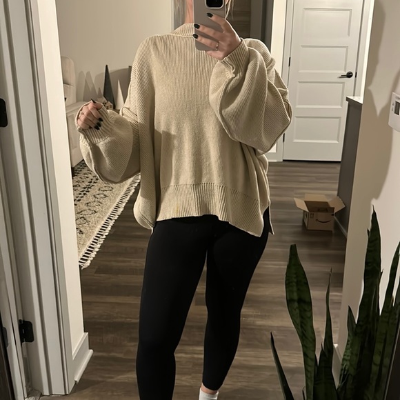 Grey Bandit Sweaters - Grey bandit balloon sleeve sweater